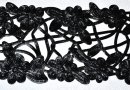ruban macramé laqué