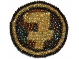 Motif rond perles numéro 7