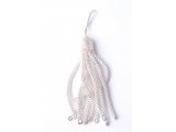 Silver carrots tassel