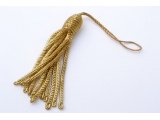 Gold carrots tassel