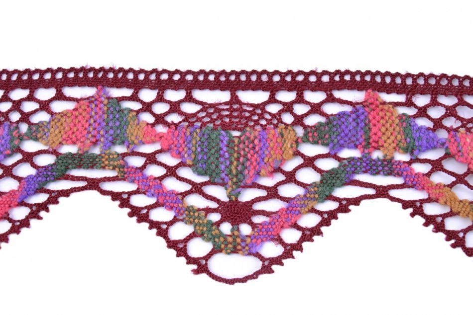 Dentelle multicolore