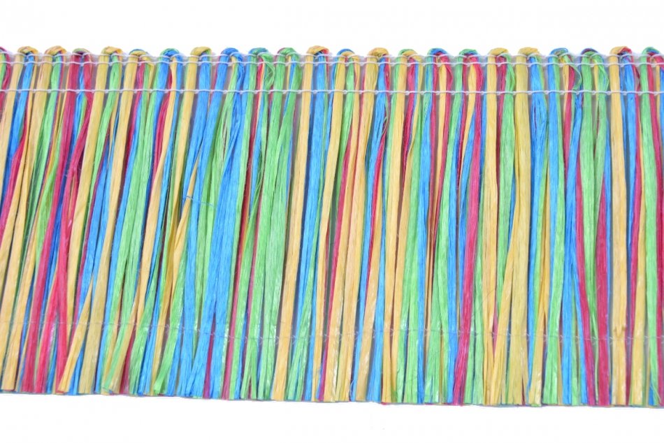 Frange multicolore